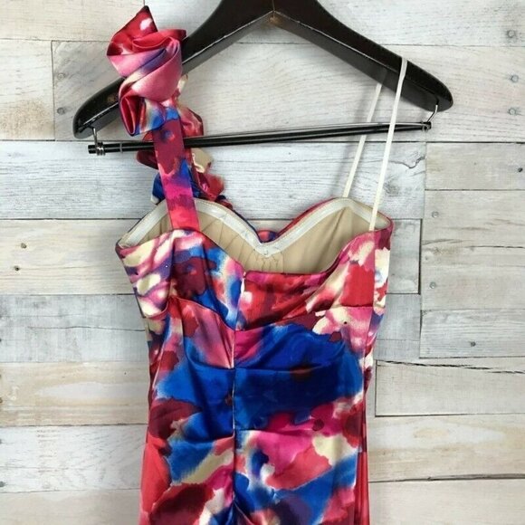 Blondie Nites By Stacy Sklar Gown Dress Pink 1 - Picture 6 of 8